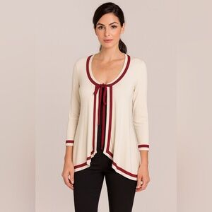 MOSCHINO COUTURE Cruise Me Baby jacket Vintage Designer, Cream & Scarlet…